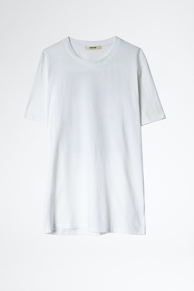 T-shirt blanc homme ZV