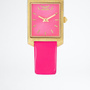Montre Timeline cuir vernis rose Zadig et Voltaire