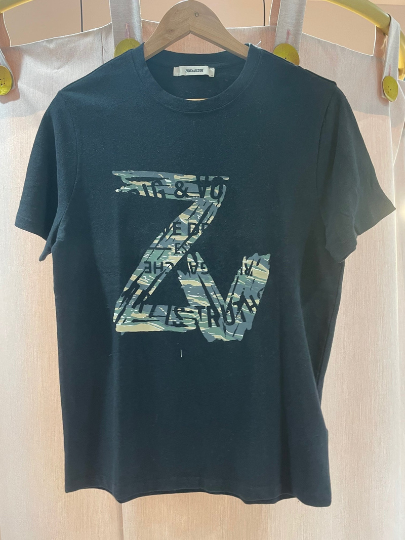 T-shirt NOIR OU VERT  homme Zadig&Volaire