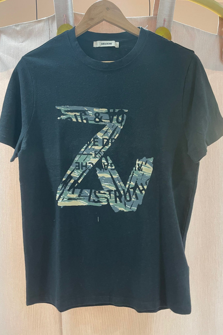 T-shirt NOIR OU VERT  homme Zadig&Volaire