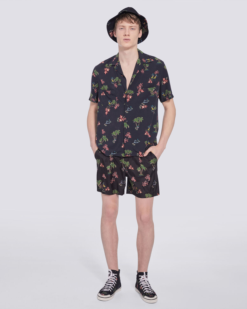 Chemise imprimé Hawaï waimea