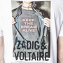 T-shirt blanc homme ZV